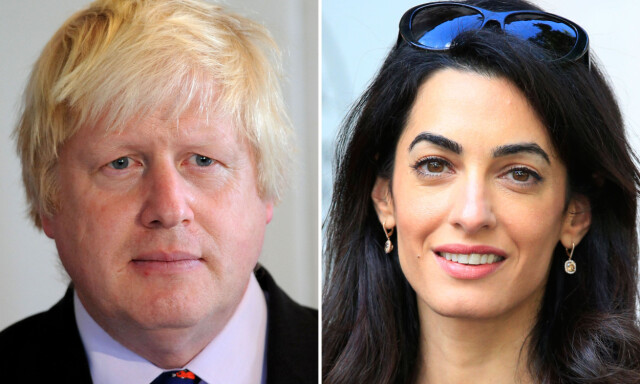 Amal Clooney planlegger rettslig krig mot IS sammen med Boris Johnson